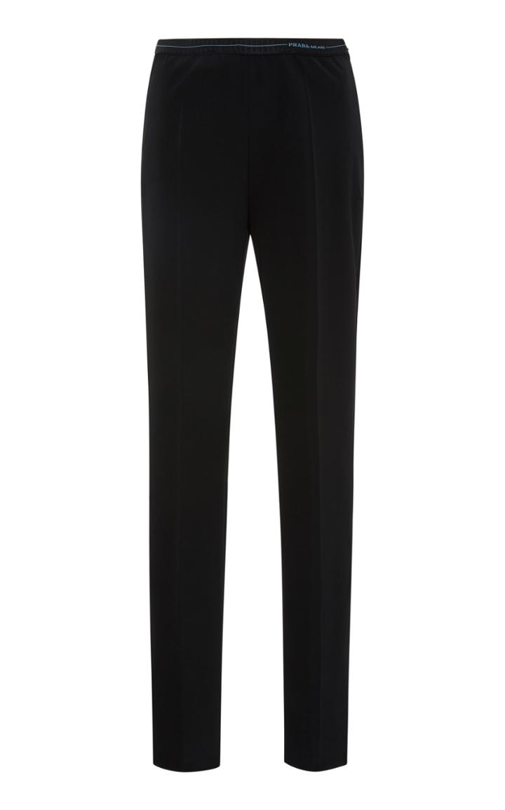 Prada Stretch-knit Slim-leg Trousers