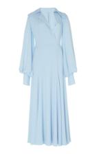 Emilia Wickstead Gaynor Long Sleeve Cady Dress