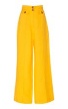 Significant Other Dahlia Linen-blend Wide-leg Pants