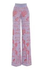 Pepa Pombo Santa Clara Printed Wide-leg Pants