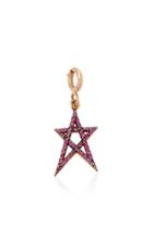 Kismet By Milka Small Star Struck Charm With Gemfields Rubies