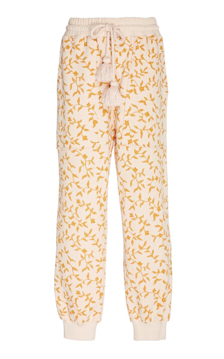 Ulla Johnson Charley Cotton Floral Pant