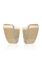 Moda Operandi Vhernier 18k White Gold Tourbillon Earrings