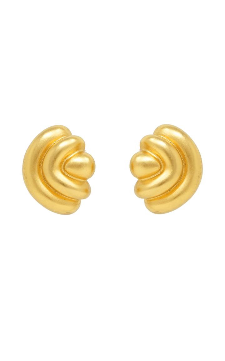 Moda Operandi Ben-amun 24k Gold-plated Croissant Clip Earring