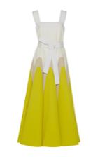 Delpozo Belted Midi Dress
