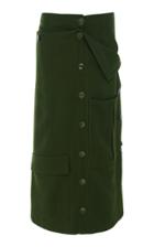 Jacquemus Double-layer Button-front Cargo Skirt