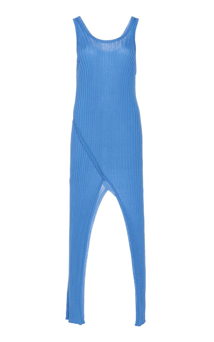 Moda Operandi Boyarovskaya Asymmetrical Rib Knit Dress Size: M