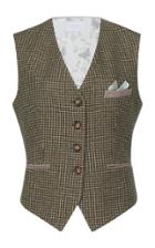 Luisa Beccaria Tweed Gilet
