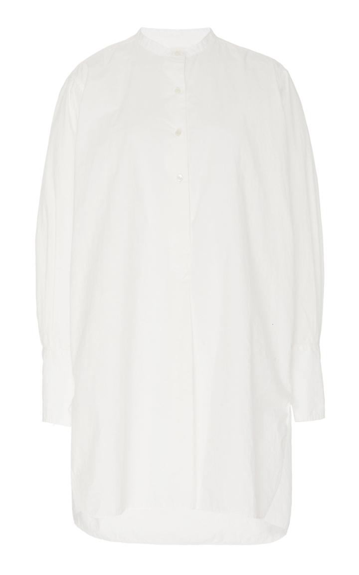 Moda Operandi Nili Lotan Loria Cotton Tunic Shirt Size: Xs