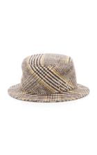 Ruslan Baginskiy Hats Checked Wool Bucket Hat