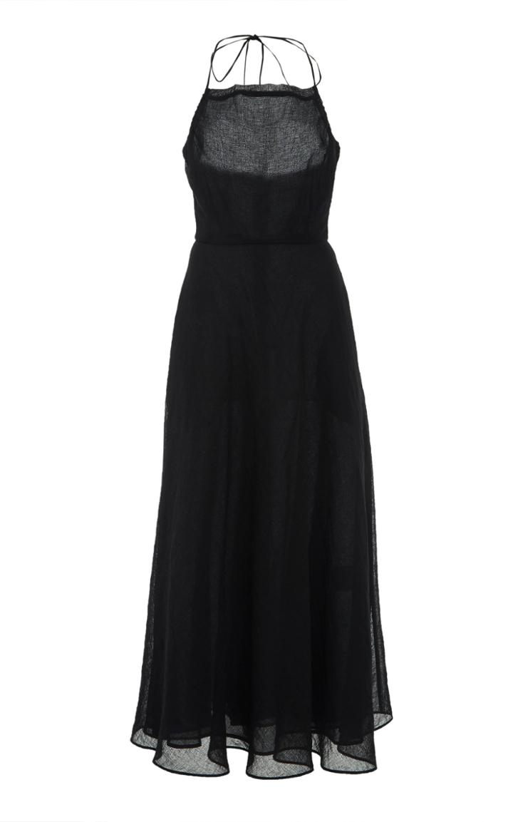 Jil Sander Halter Neck Maxi Dress