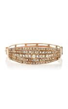 Renee Lewis Antique Fancy Cut Diamond Bracelet