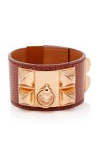 Heritage Auctions Special Collection Hermes Etrusque Lizard Collier De Chien Bracelet