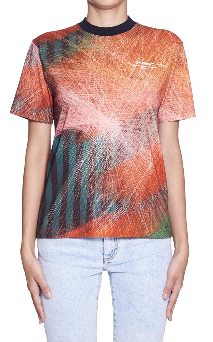 Moda Operandi Off-white C/o Virgil Abloh Bouroullec Casual Jersey Tee Size: Xs