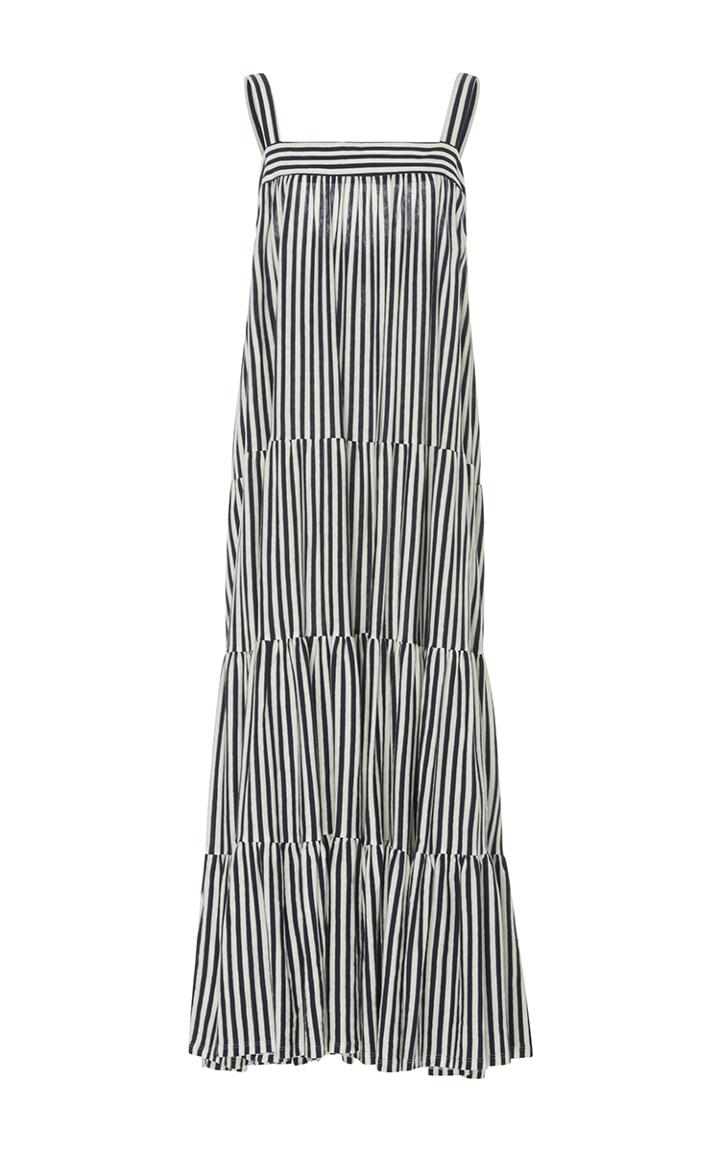 Mds Stripes Wyatt Tiered Cami Dress