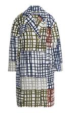 Jacquemus Carreaux Long Patchwork-print Coat