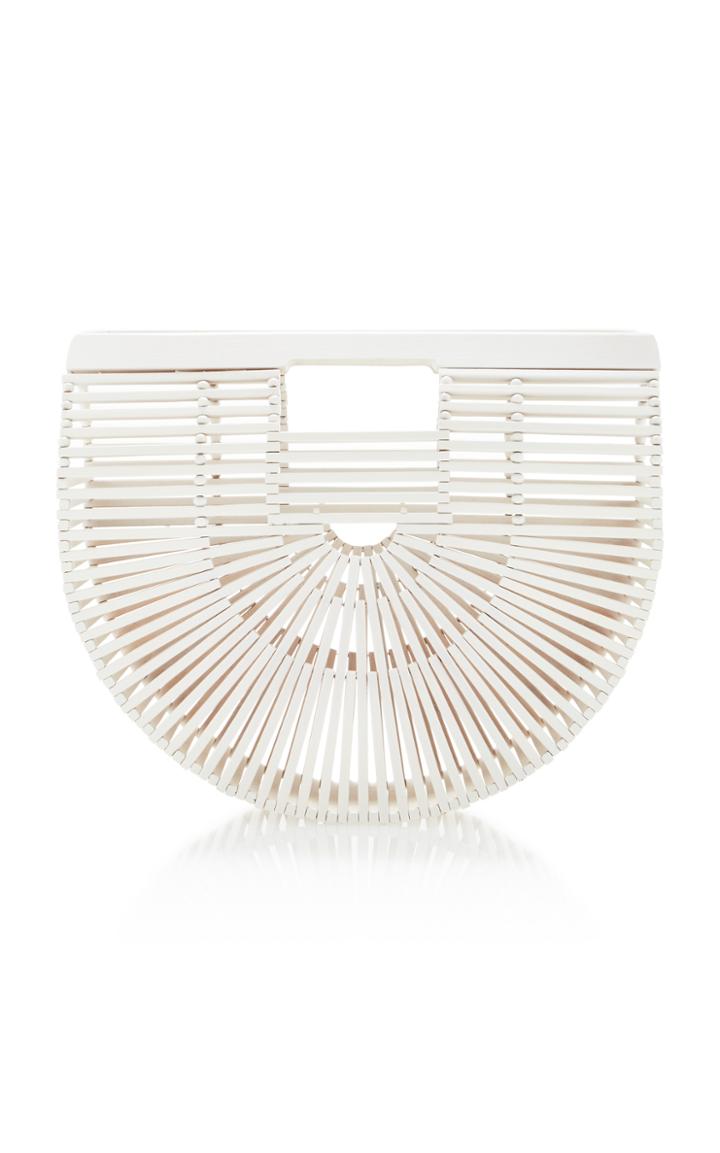 Cult Gaia Gaia's Small White Ark Bag