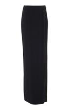 Elizabeth Kennedy Fitted Skirt With Pearl Trim