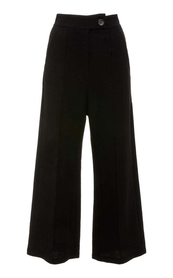 Lee Mathews Miller Wool Crepe Culotte