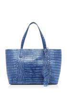 Nancy Gonzalez Erica Medium Crocodile Zipper Bag