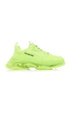 Balenciaga Triple S Leather, Rubber And Mesh Sneakers
