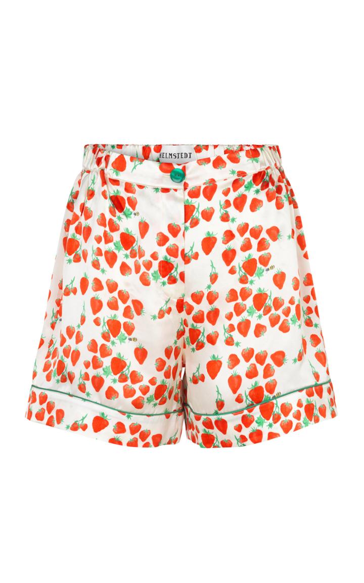 Helmstedt Silk Satin Pj Shorts