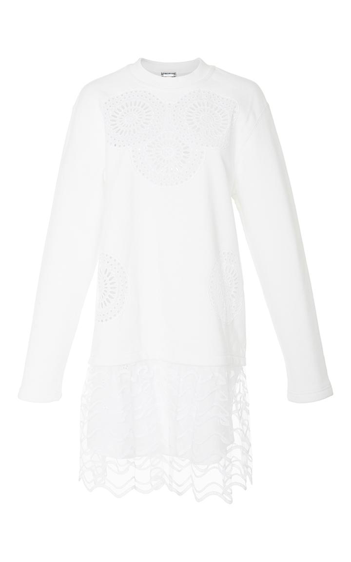 Alexis Mabille Jersey Flutter Hem Dress