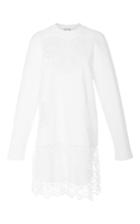 Alexis Mabille Jersey Flutter Hem Dress