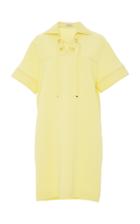 Emilio Pucci Short Sleeve Lace Up Dress