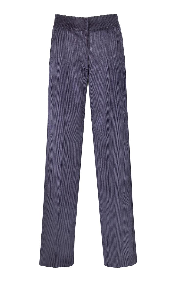 Moda Operandi Blaz Milano Classic Touch Velvet Wide-leg Pants