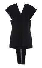 Jil Sander Gessica V-neck Crepe Top