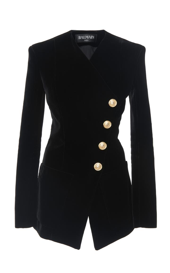 Balmain Velour Blazer