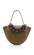 Moda Operandi Wandler Hortensia Medium Chain-detailed Leather Bag