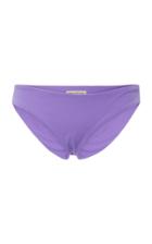 Mara Hoffman Purple Zoa Classic Bikini Bottom