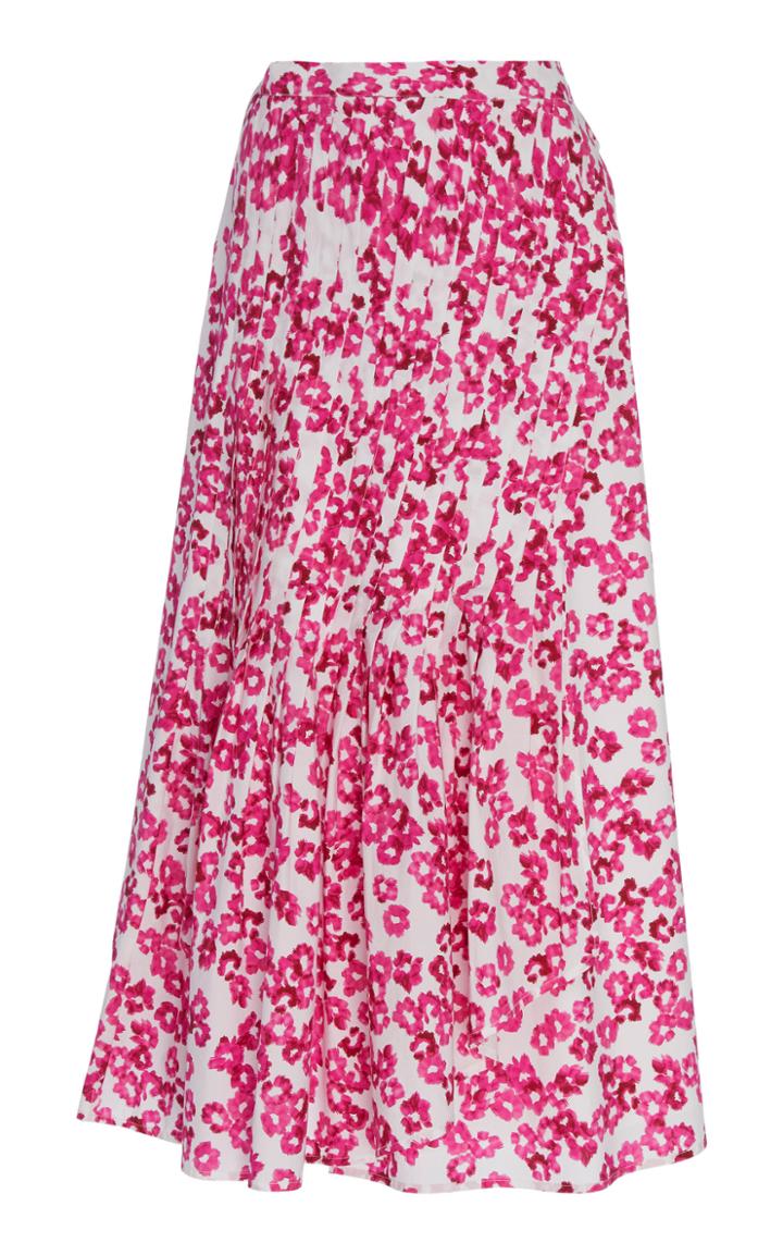 Merlette Almijara Printed Midi Skirt