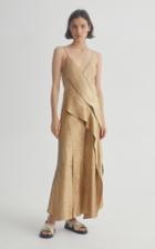 Moda Operandi Acler Station Asymmetrical Ruffle Maxi Dress