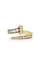 Sylva & Cie Equestrian 18k Gold Diamond Ring
