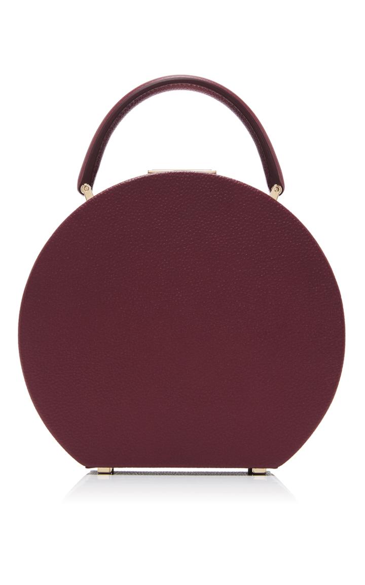 Buwood Calf Leather Tuscan Wine Bumi 18 Bag