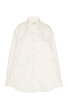 Matthew Adams Dolan Oversized Button-down Cotton Cargo Shirt