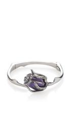 Roberto Cavalli Purple Enamel Blooming Bracelet