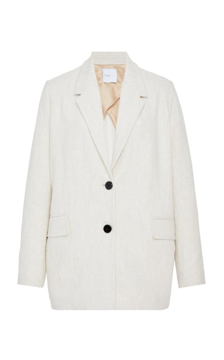 Rosetta Getty Tailored Tweed Cocoon Jacket