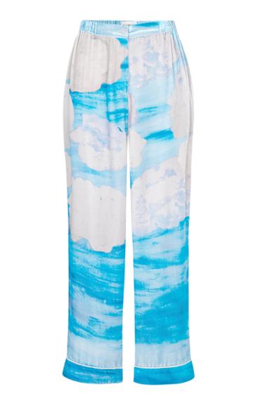 Moda Operandi Helmstedt Wide Leg Vlour Pj Pants Size: S/m