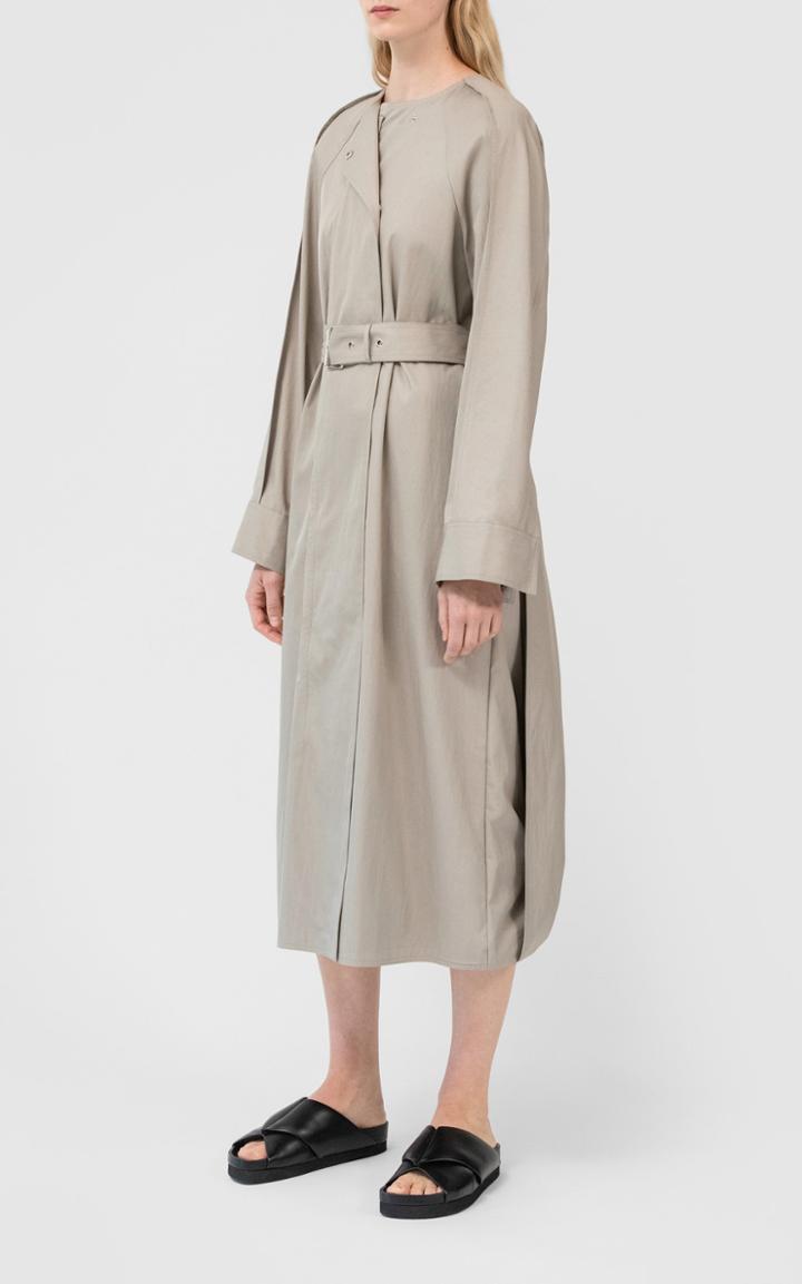 Moda Operandi Co Cotton-blend Belted Trench Coat