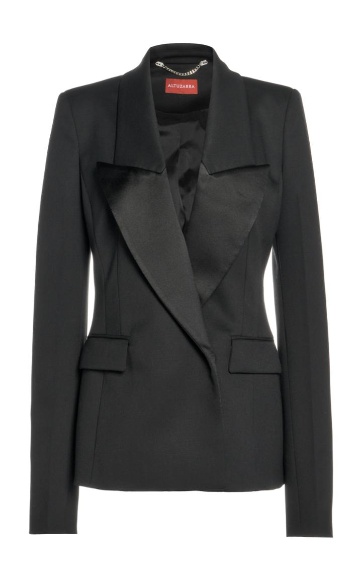 Moda Operandi Altuzarra Eileen Peaked Wool-blend Blazer