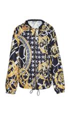 Versace Printed Shell Bomber Jacket