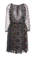 Moda Operandi Missoni Micro-beaded Printed Mini Dress Size: 38