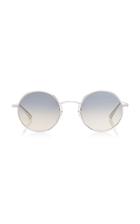 Oliver Peoples The Row After Midnight Round-frame Metal Sunglasses