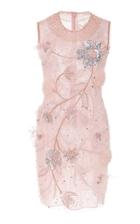 Naeem Khan Embroidered Mini Dress