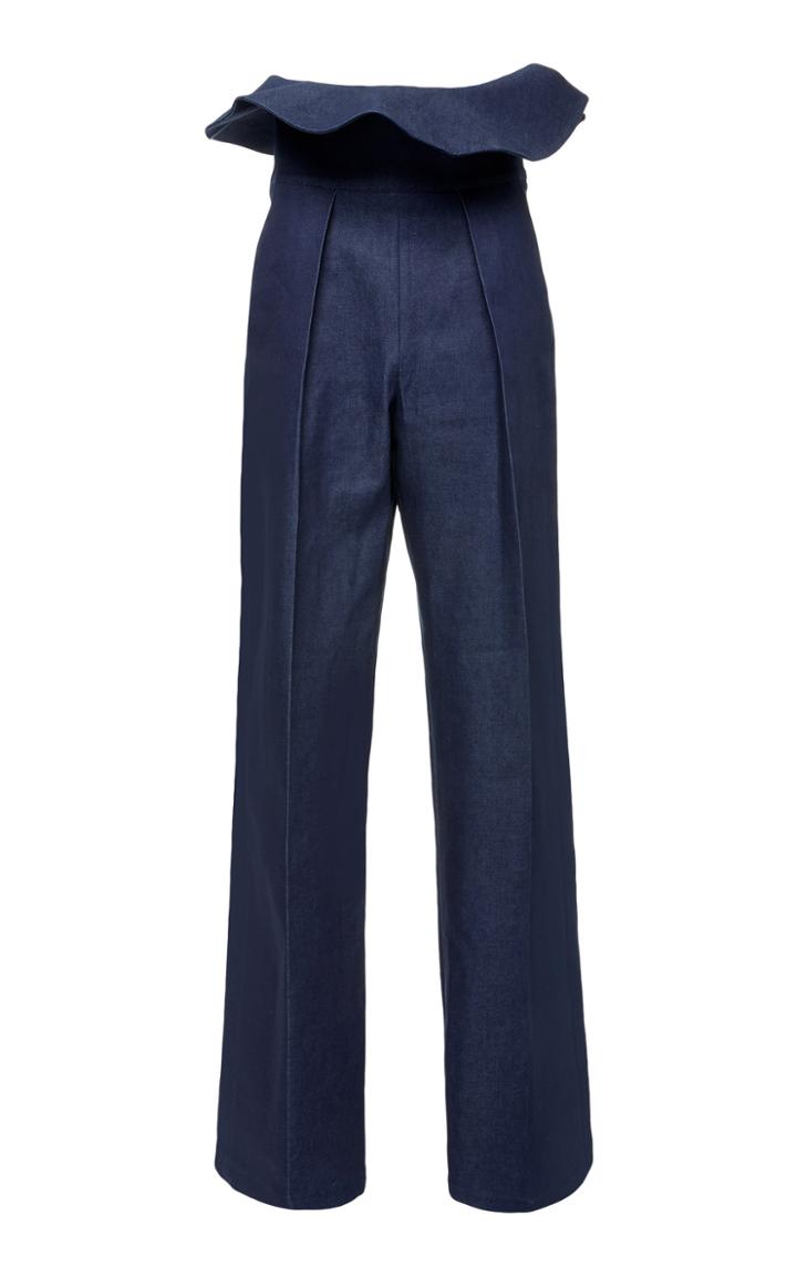 Leal Daccarett Violeta Ruffle Waist Pant