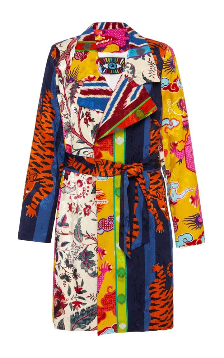 Moda Operandi Libertine Schumacher Mixtape Relaxed Trench Coat Size: Xs